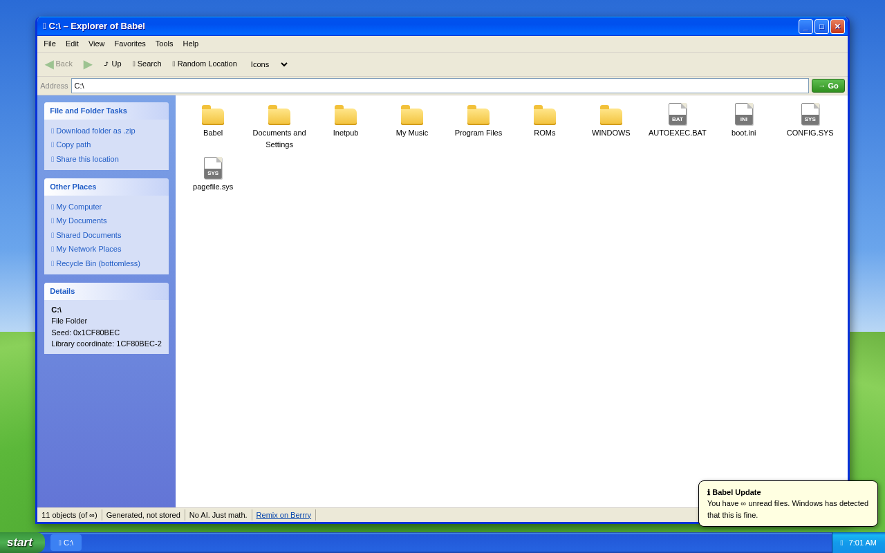 Explorer of Babel screenshot