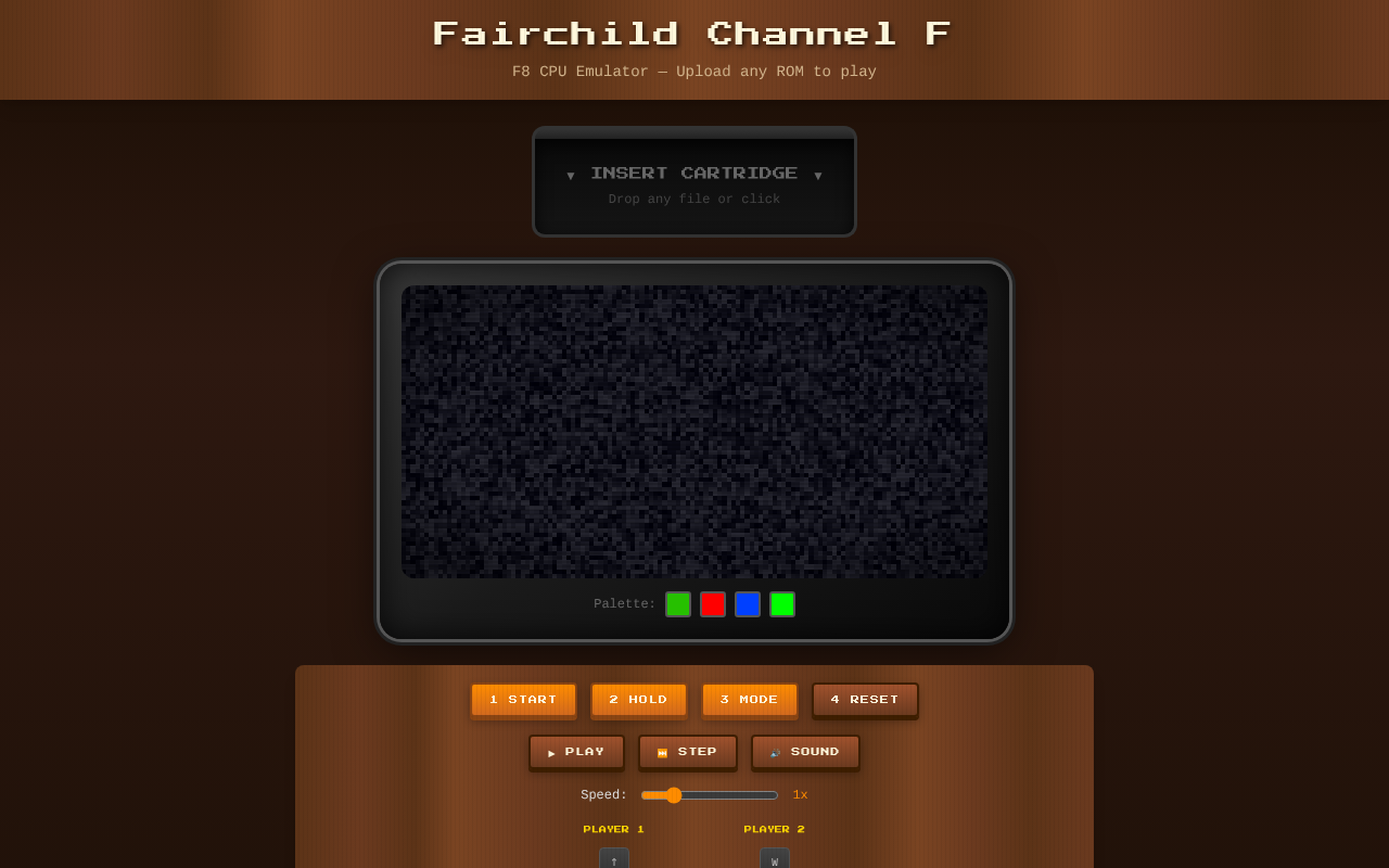 fairchild-emulator app