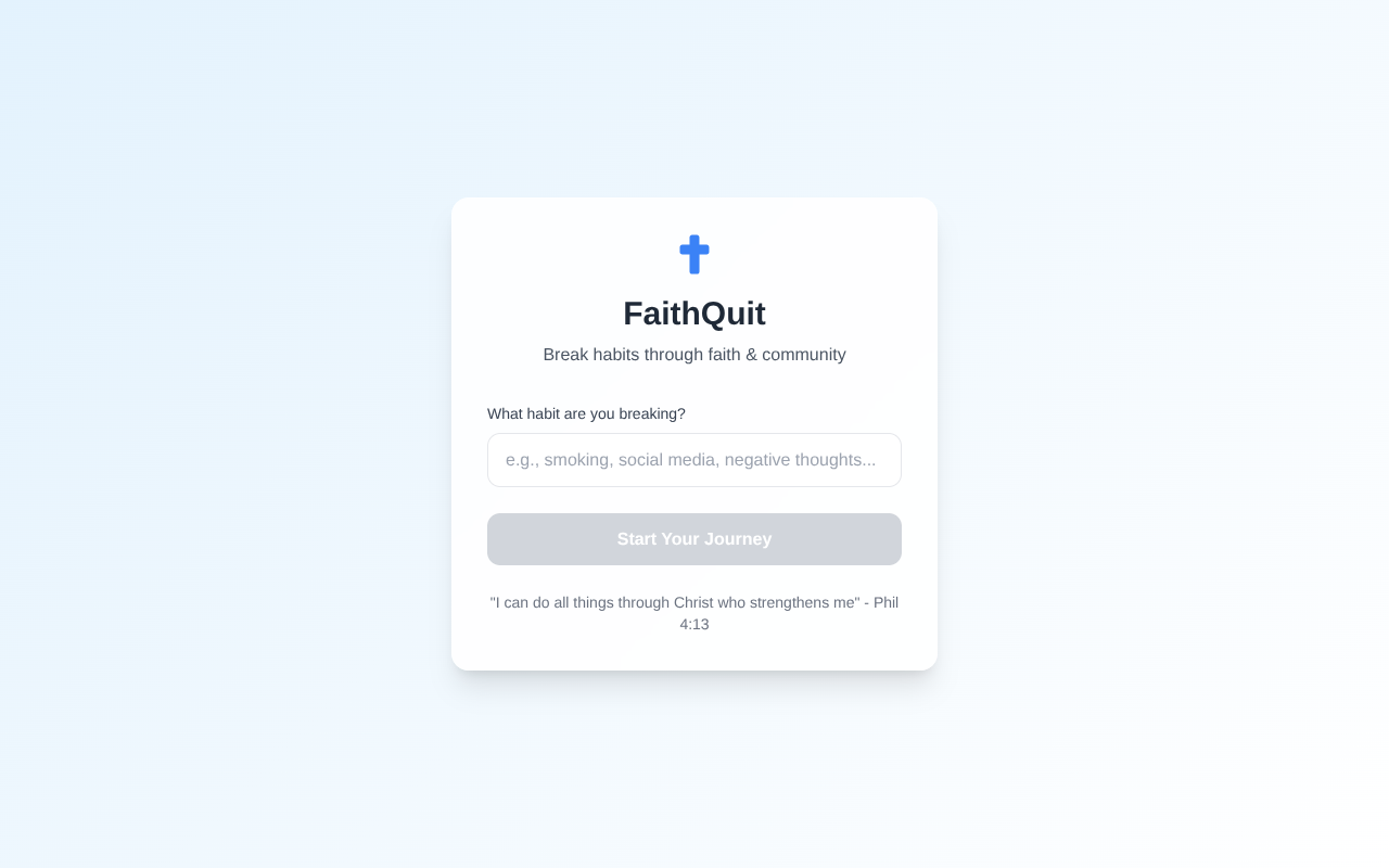 faithquit app