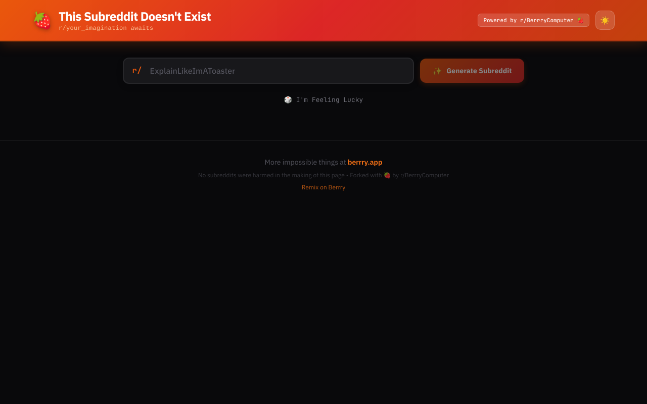 fakereddit app