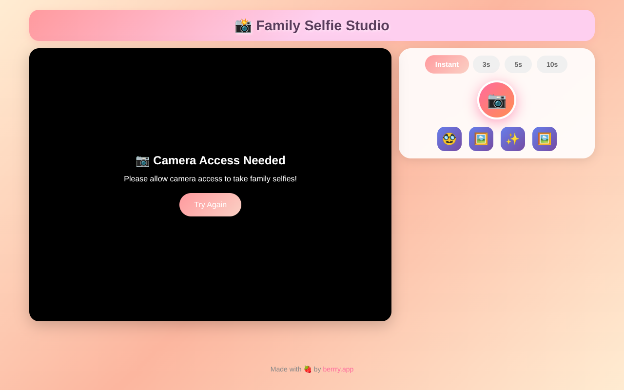 familyselfie app