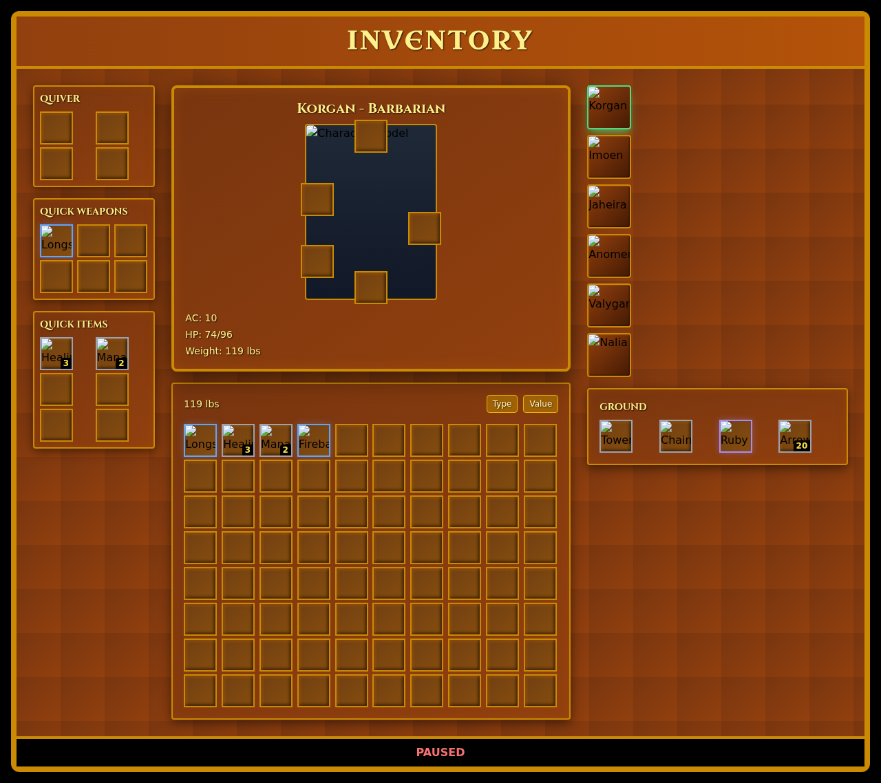 fantasyinventory app