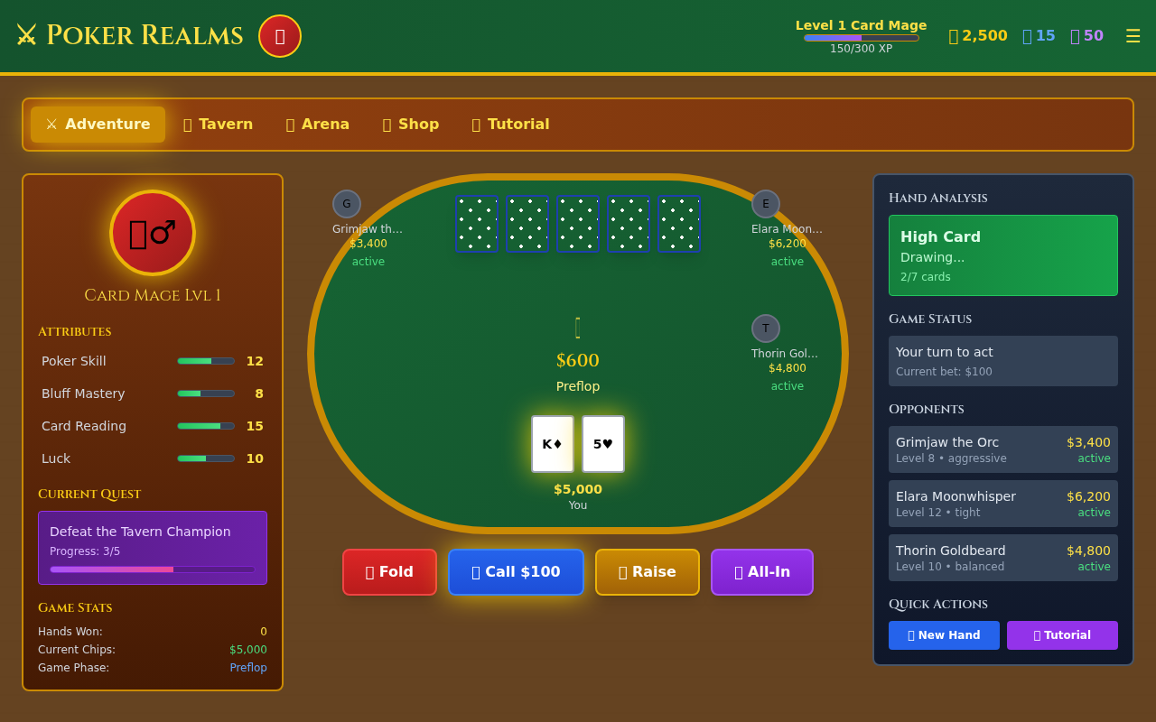 fantasypoker app