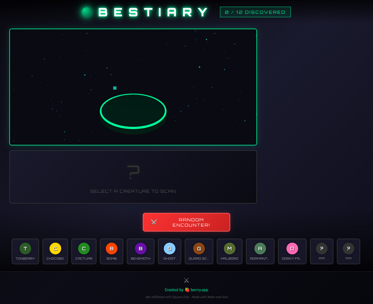 ff7bestiary app