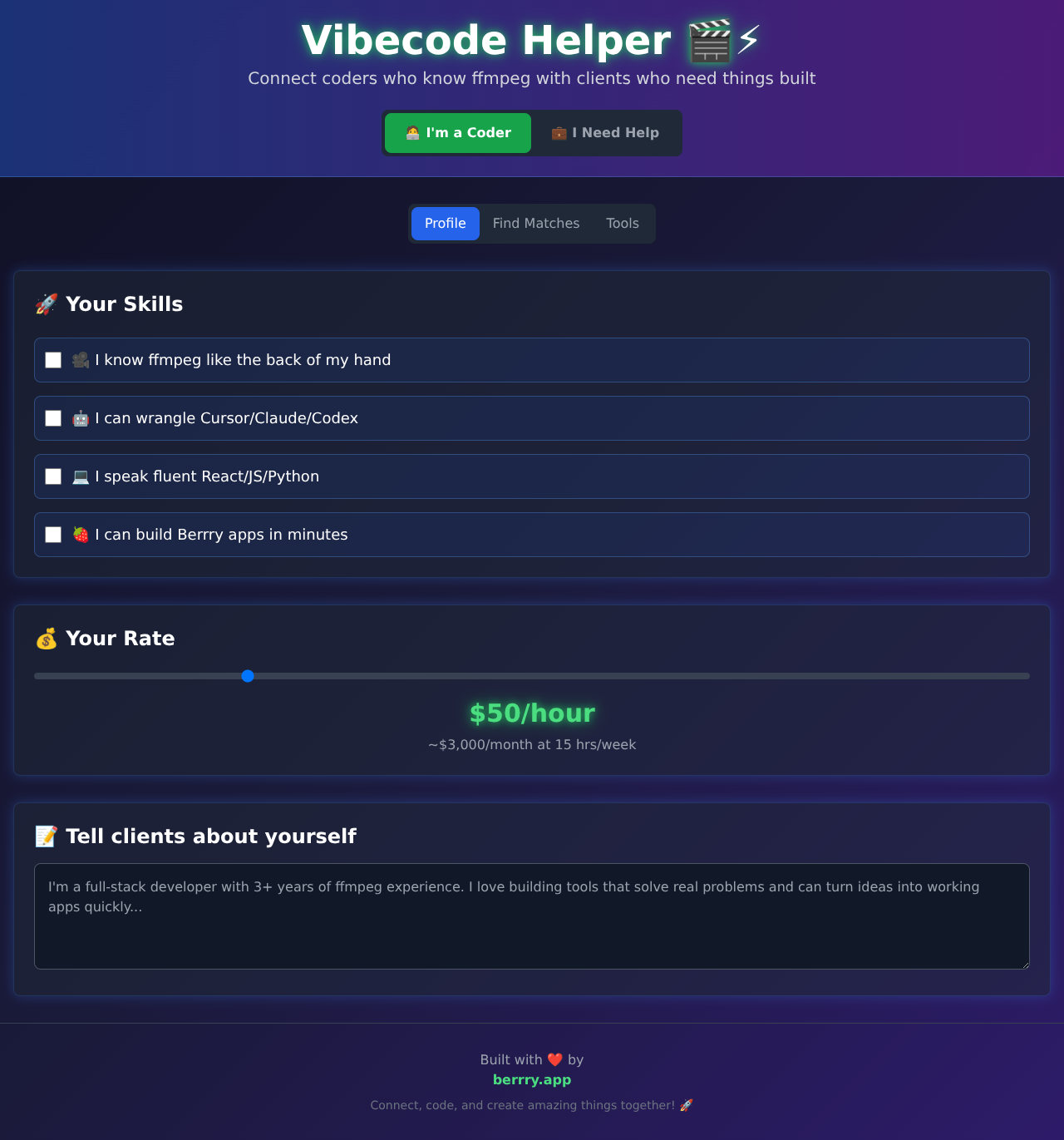 ffmpeghelper app