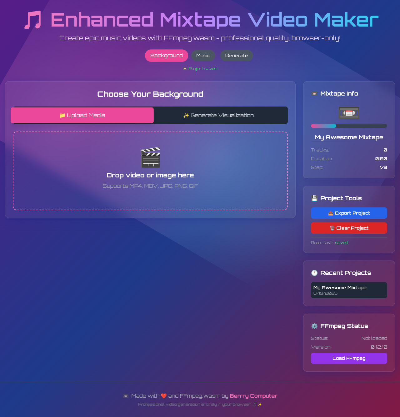 ffmpegmix app