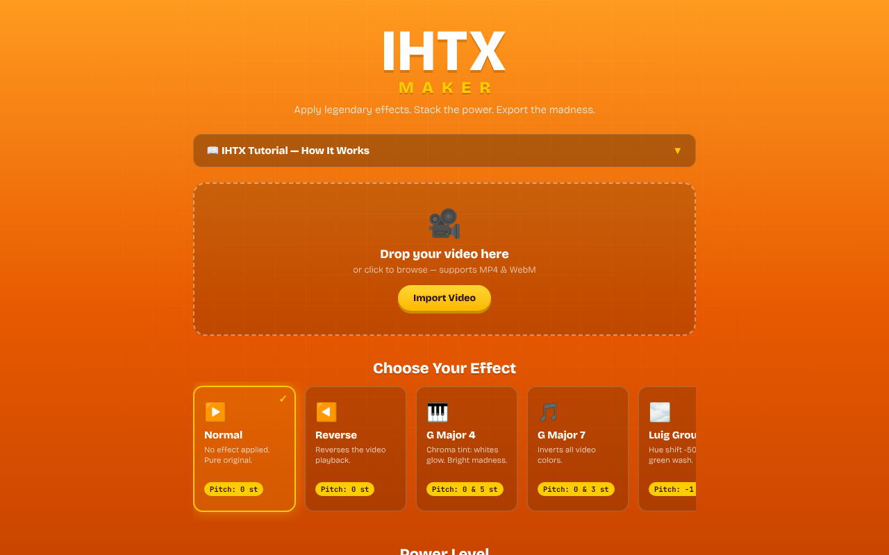 IHTX Maker screenshot