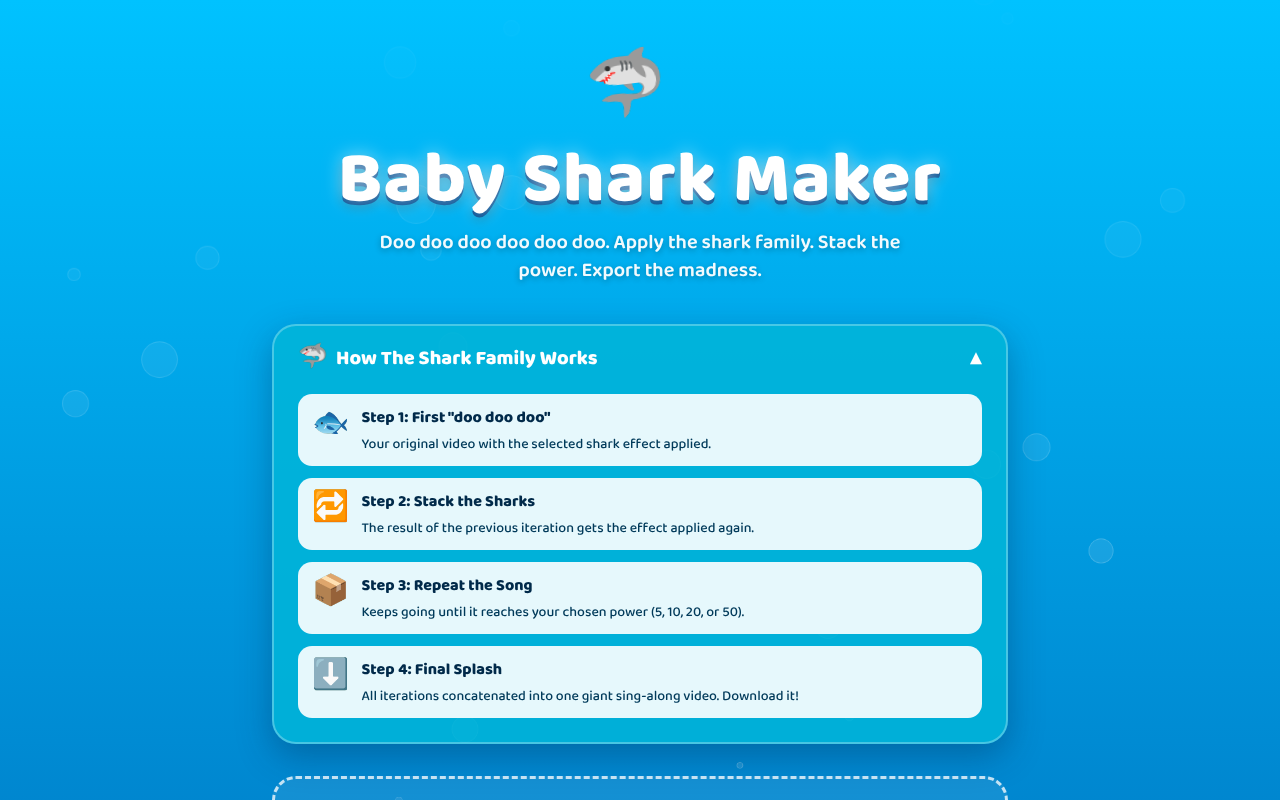 Baby Shark Maker screenshot
