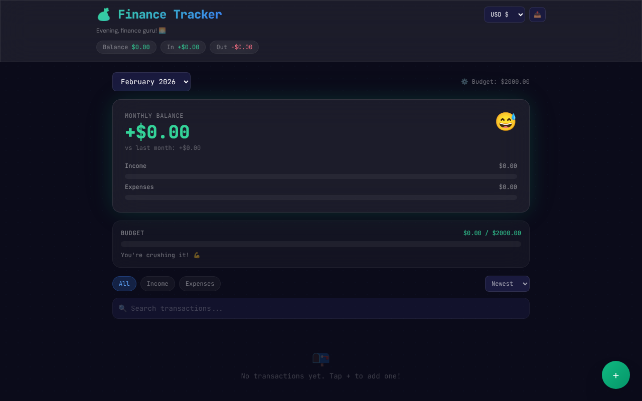 financetracker app