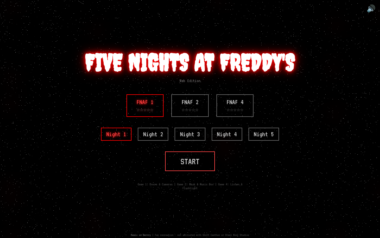 five-nights-web app