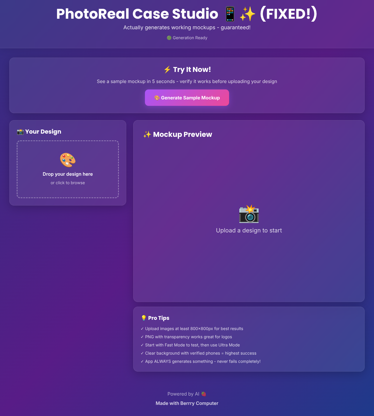 fixedmockup app