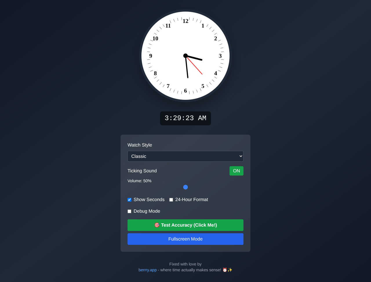 Tick Tock Precision screenshot