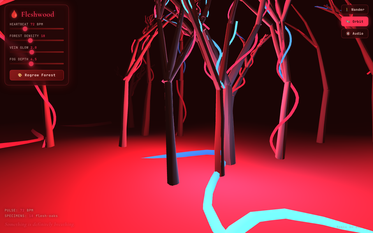 fleshwood-living-forest app