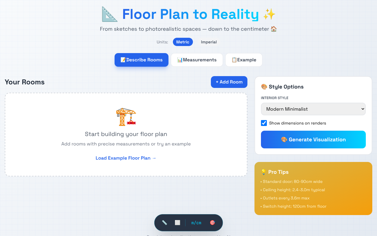 floorplan-precision app