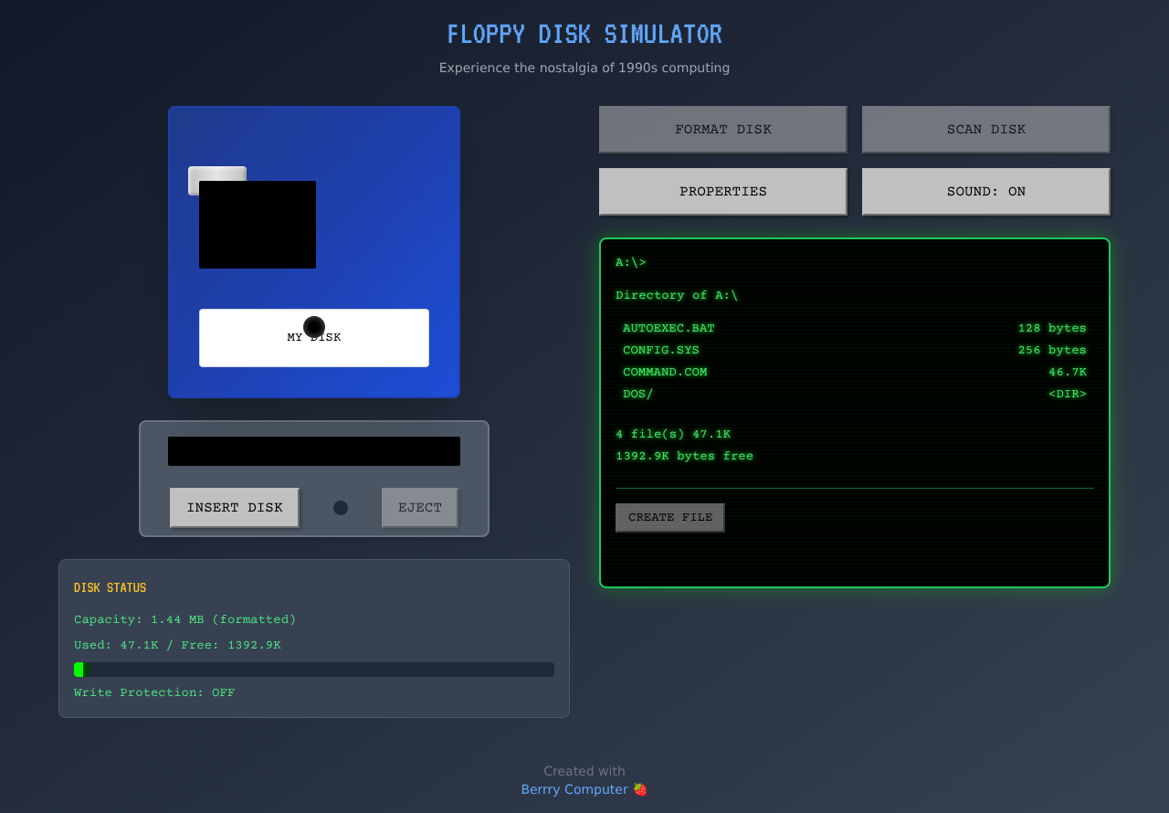 floppydisk app