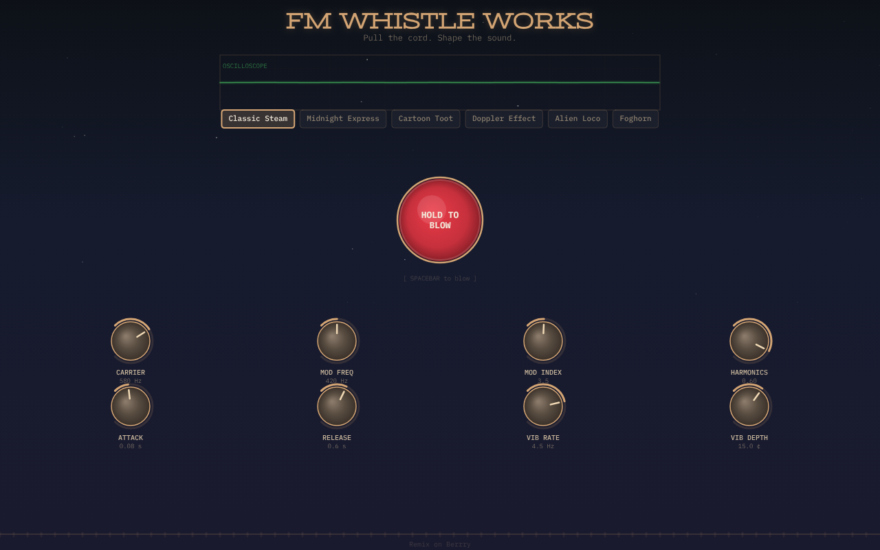 fmwhistle app