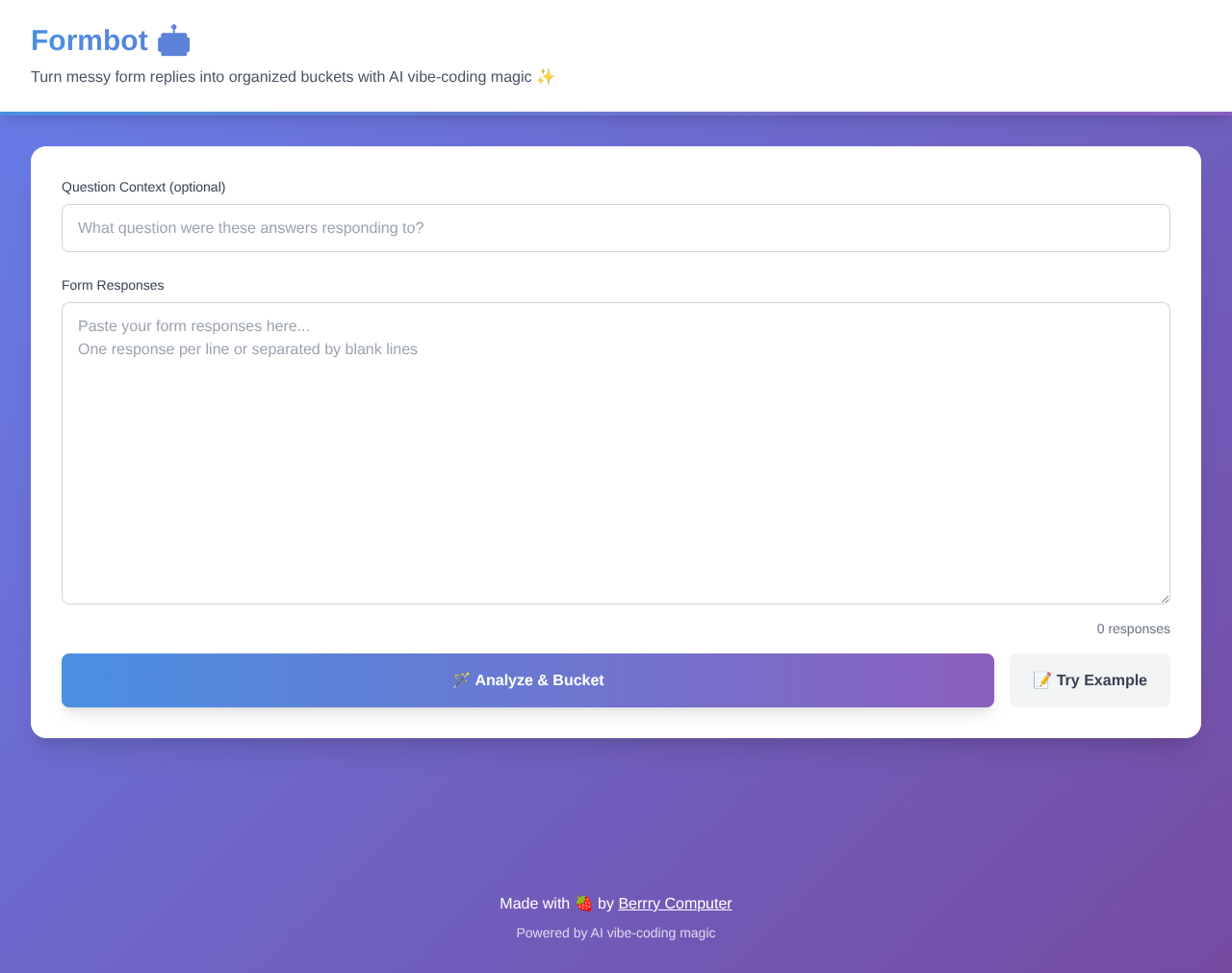 formbot app