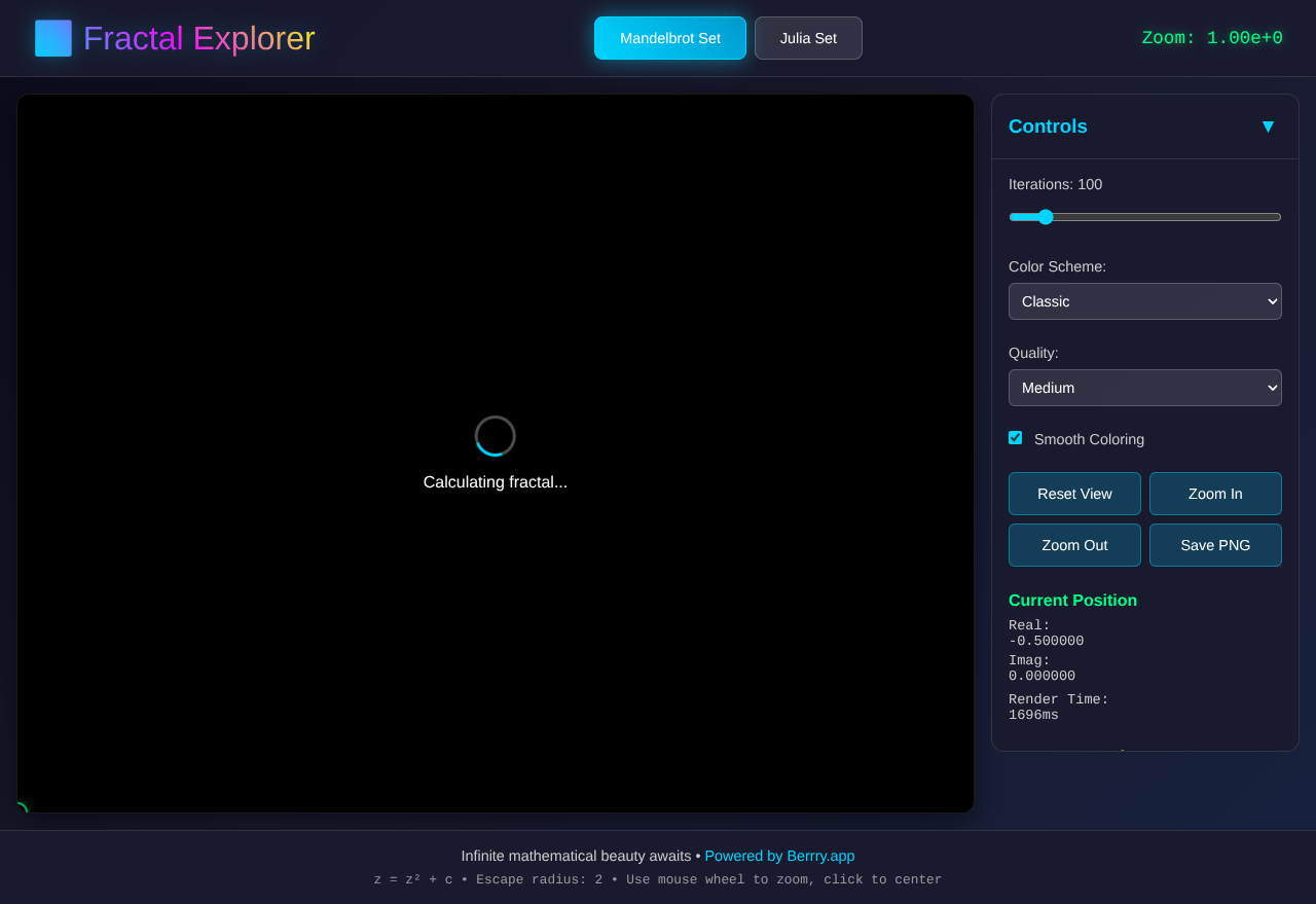 fractal-explorer app