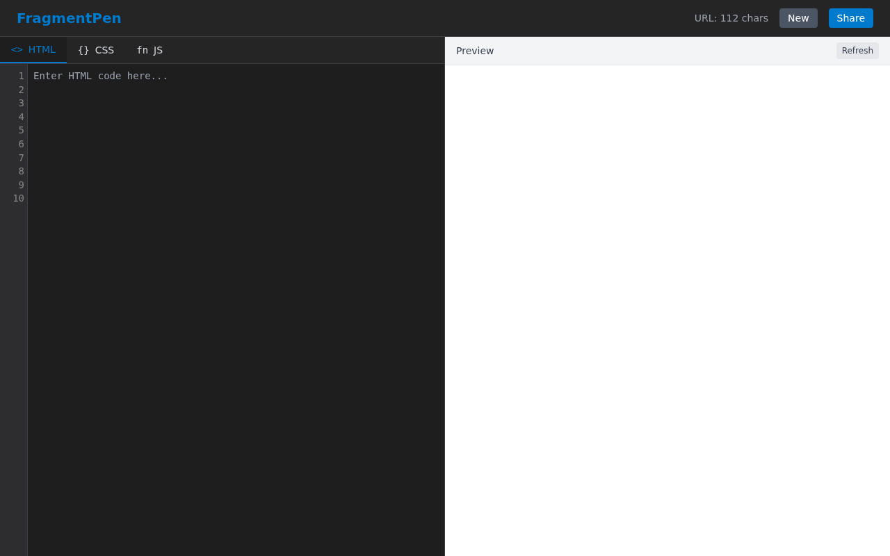 FragmentPen screenshot