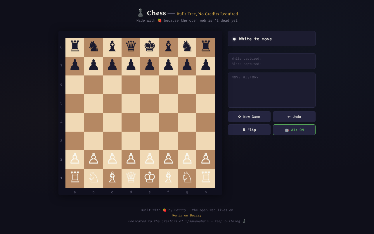 Free Chess screenshot