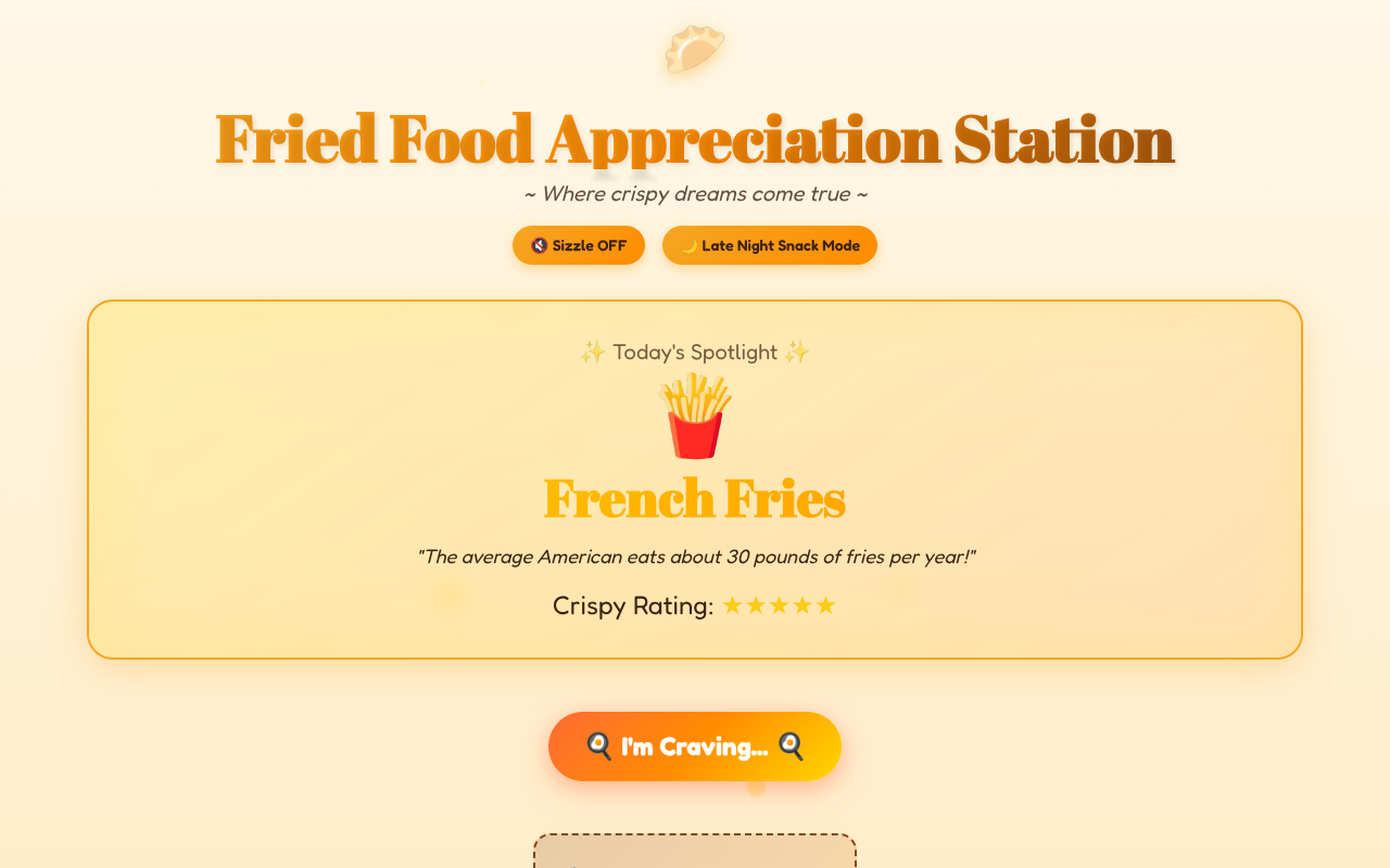 friedfood app