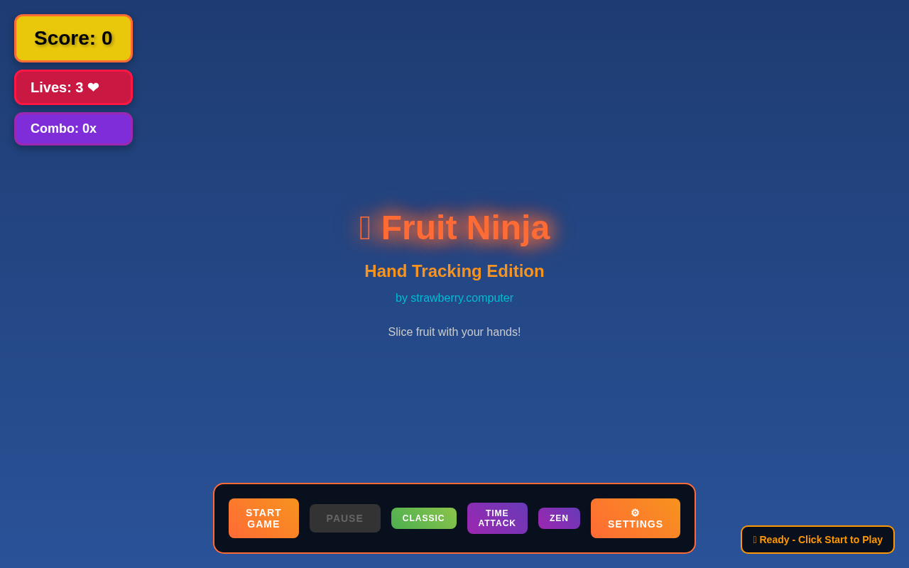 Hand Slice Ninja screenshot