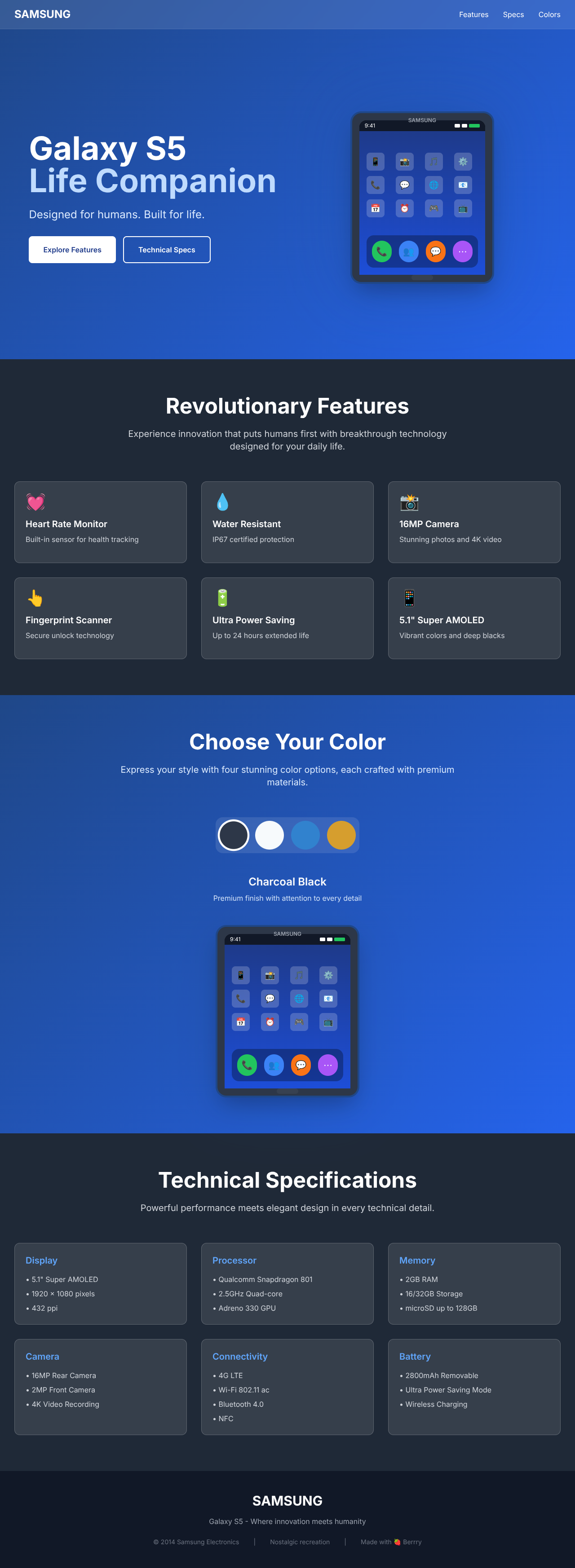 galaxys5 app