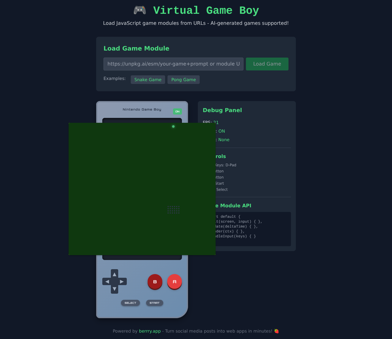 gameboyjs app