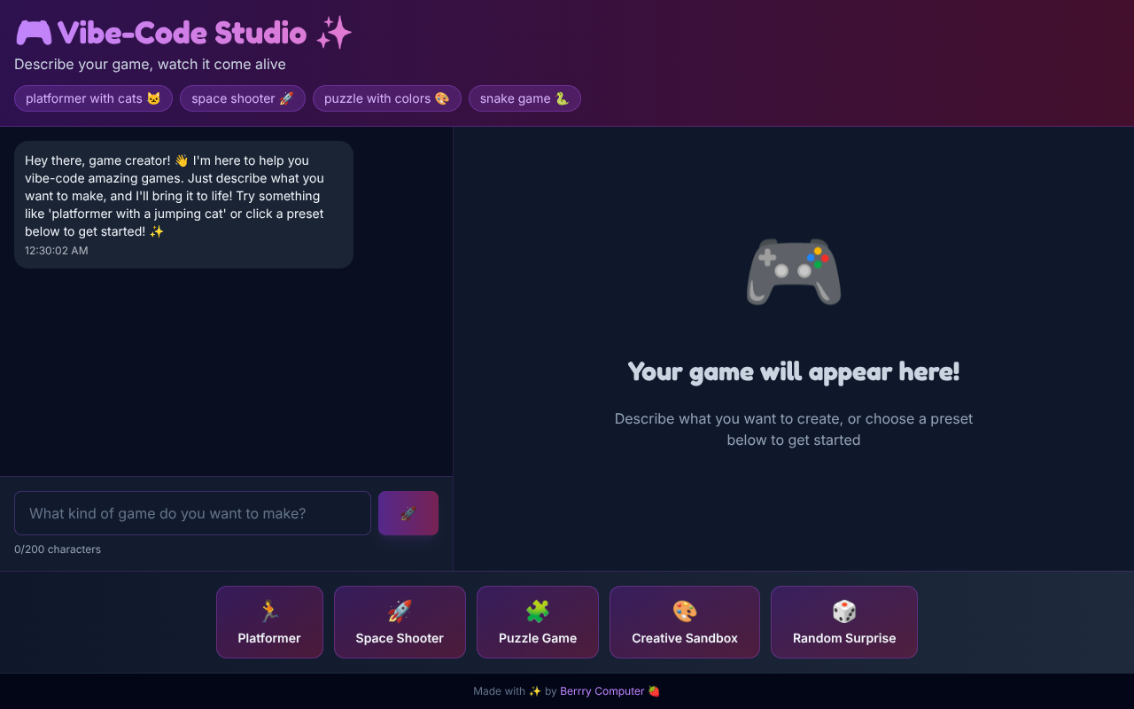 gamecode app