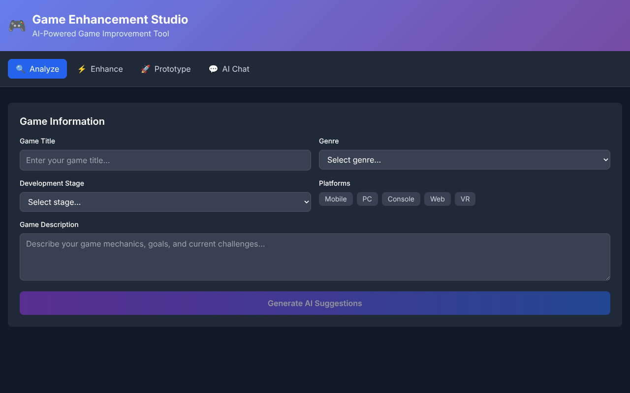 gameenhancer app
