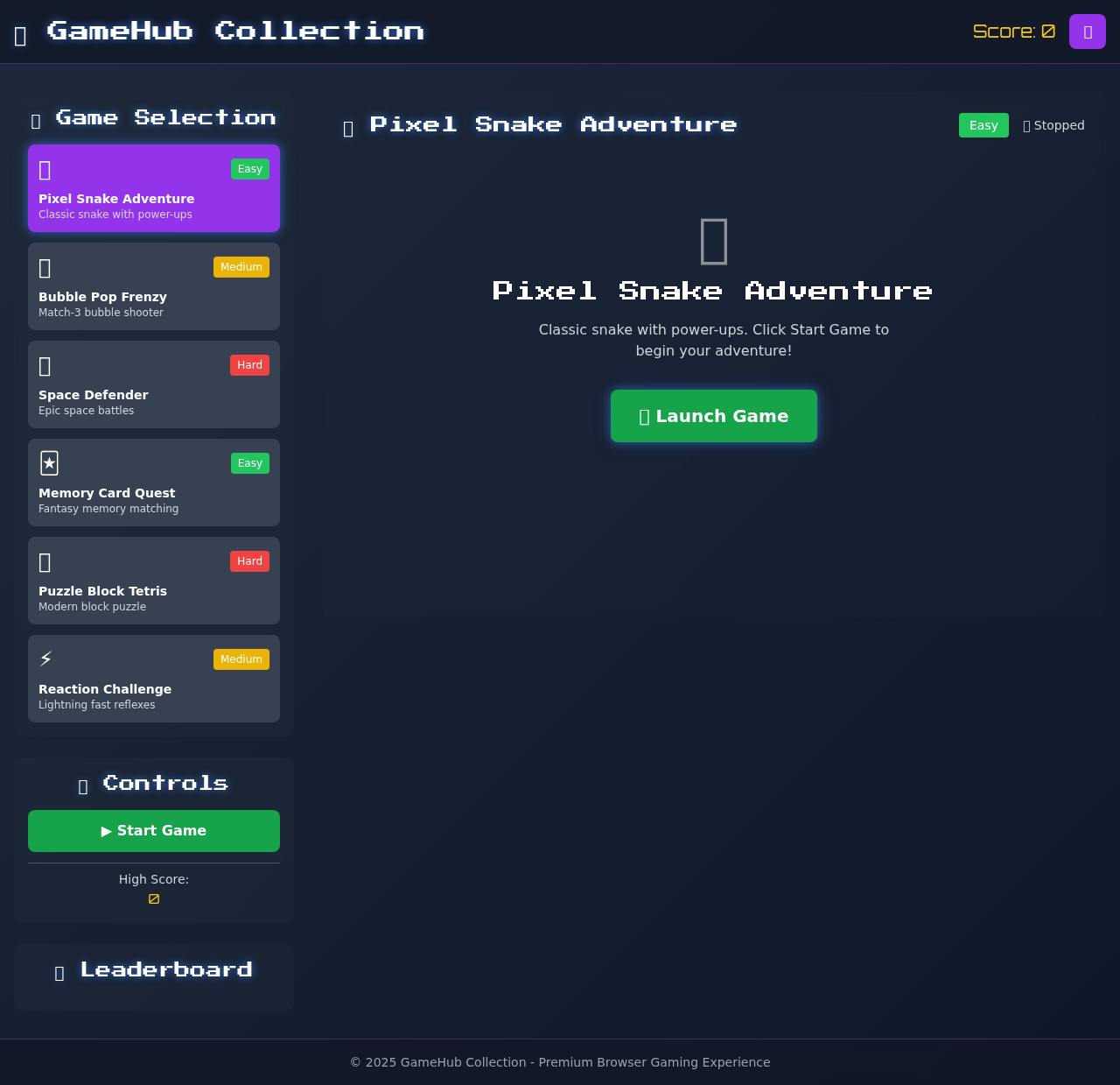 GameHub Collection screenshot
