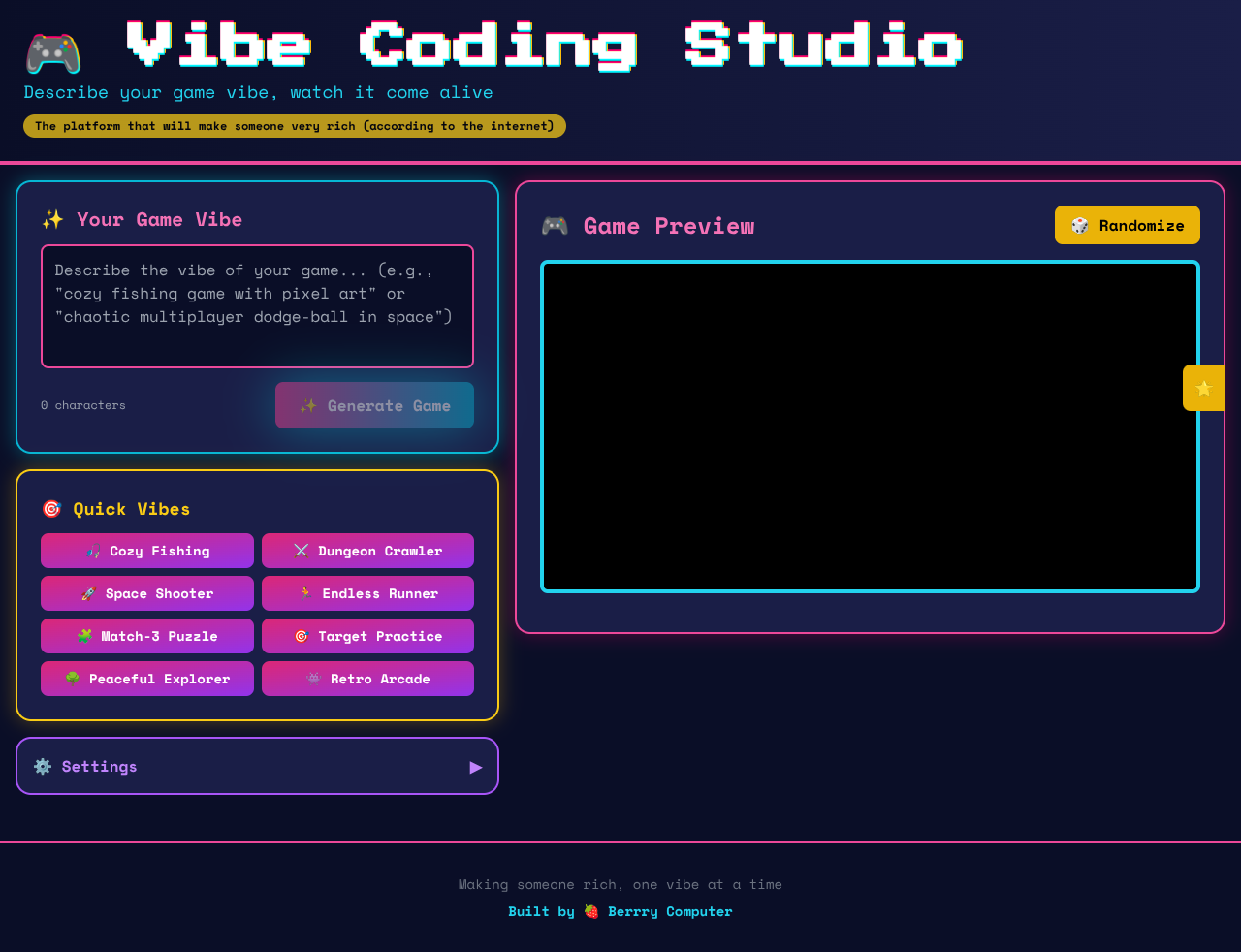 gamevibe app