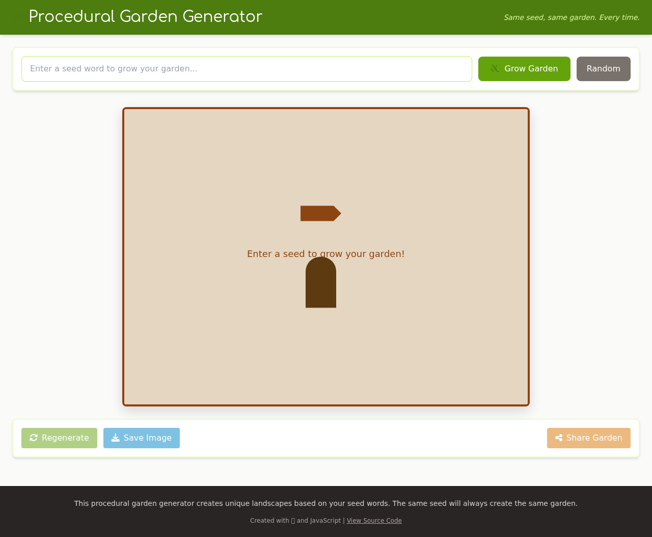 Garden Seed screenshot