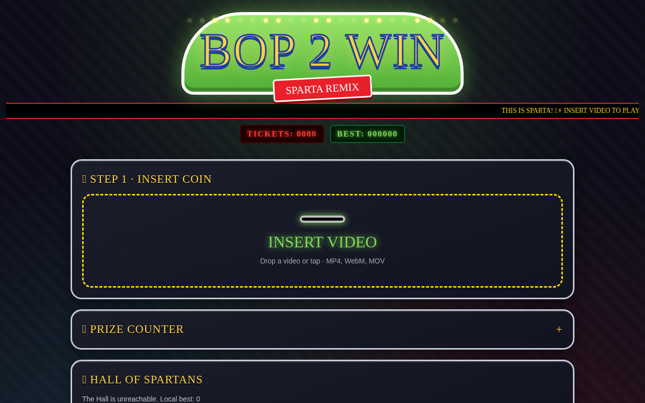 Sparta Remix: Bop 2 Win screenshot