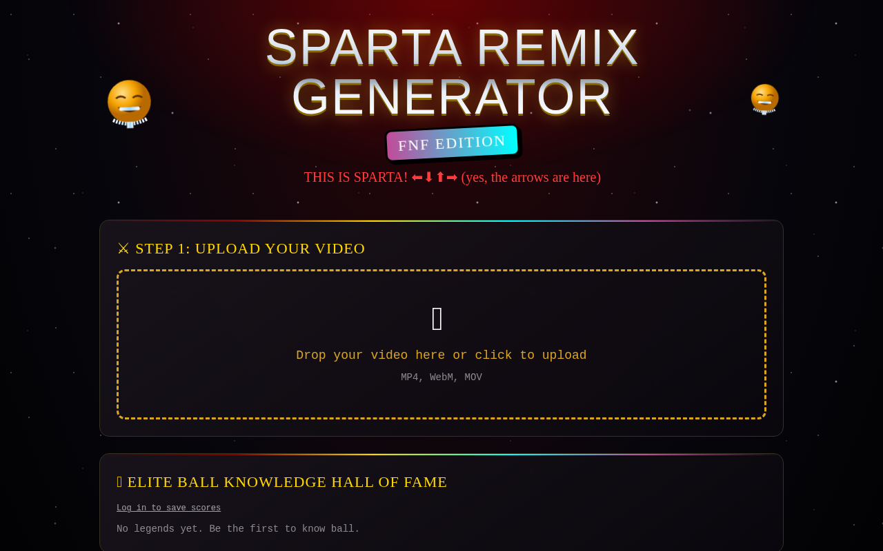 Sparta Remix FNF screenshot