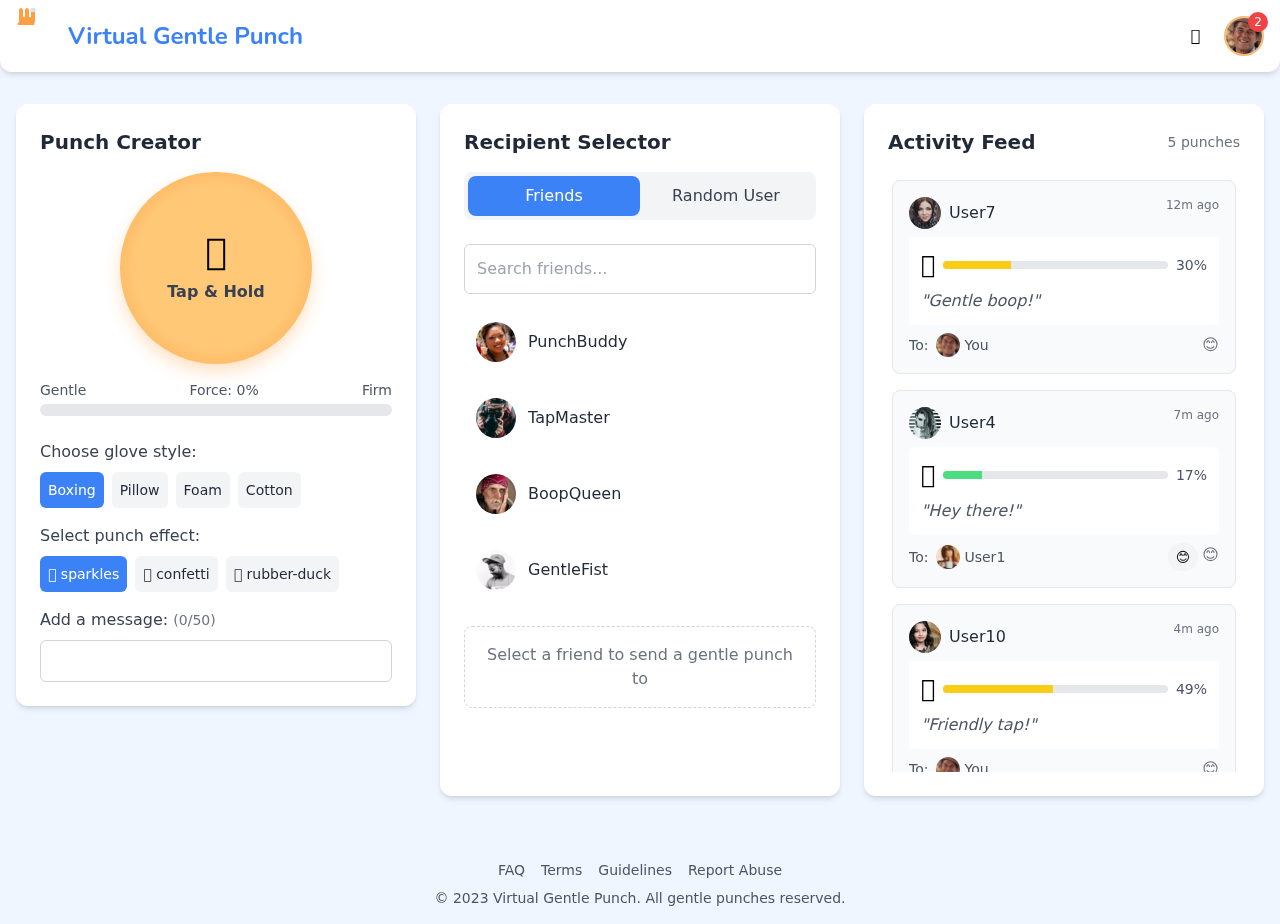 gentlepunch app