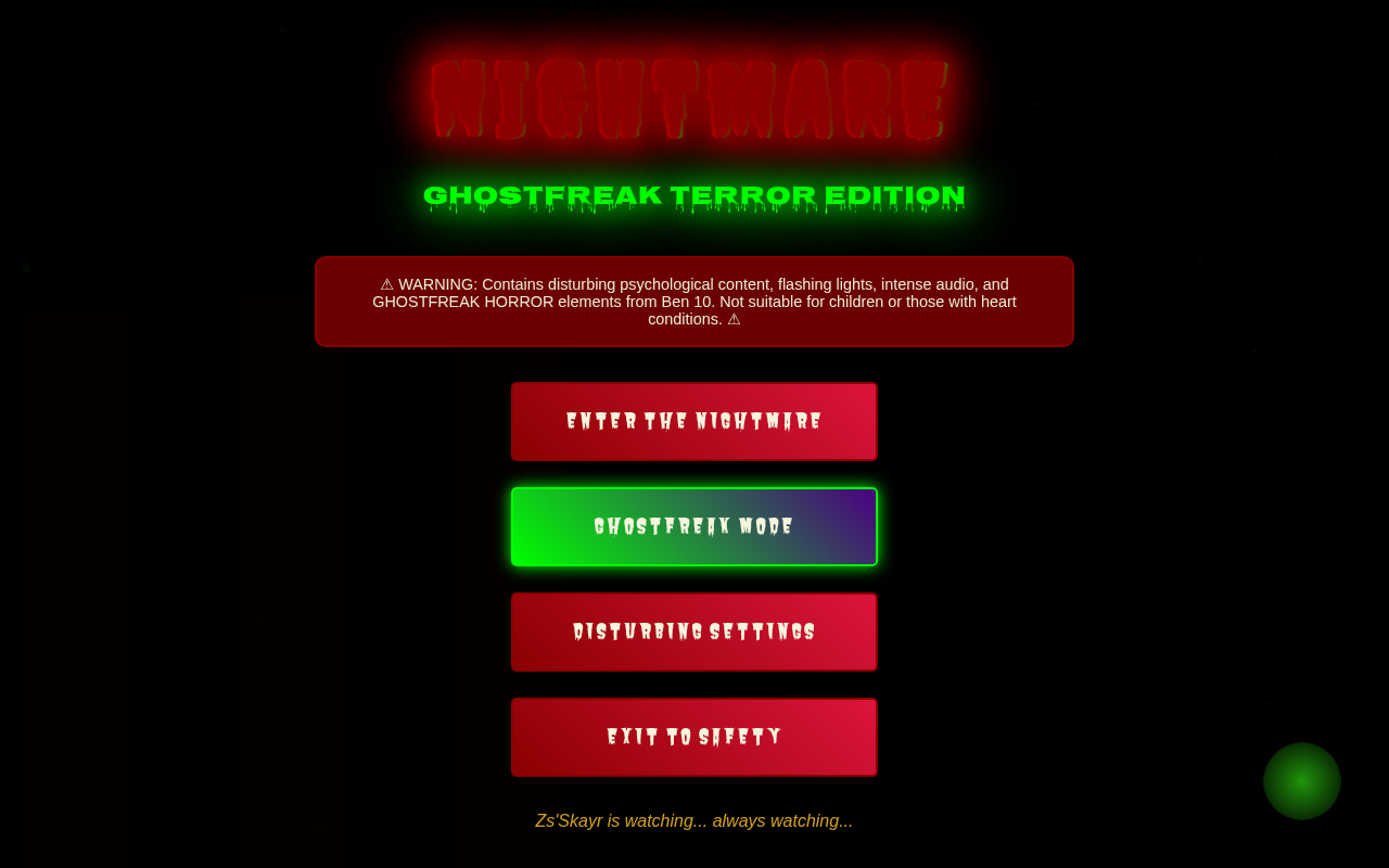 Ghostfreak Horror Nightmare screenshot