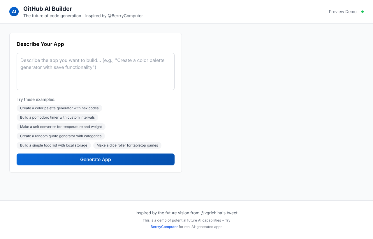 githubai app