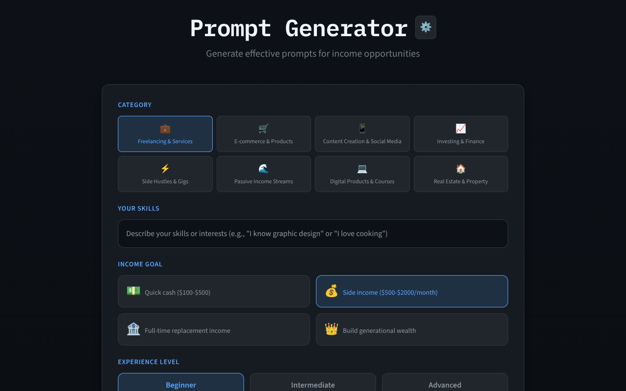 goddessofprompts app