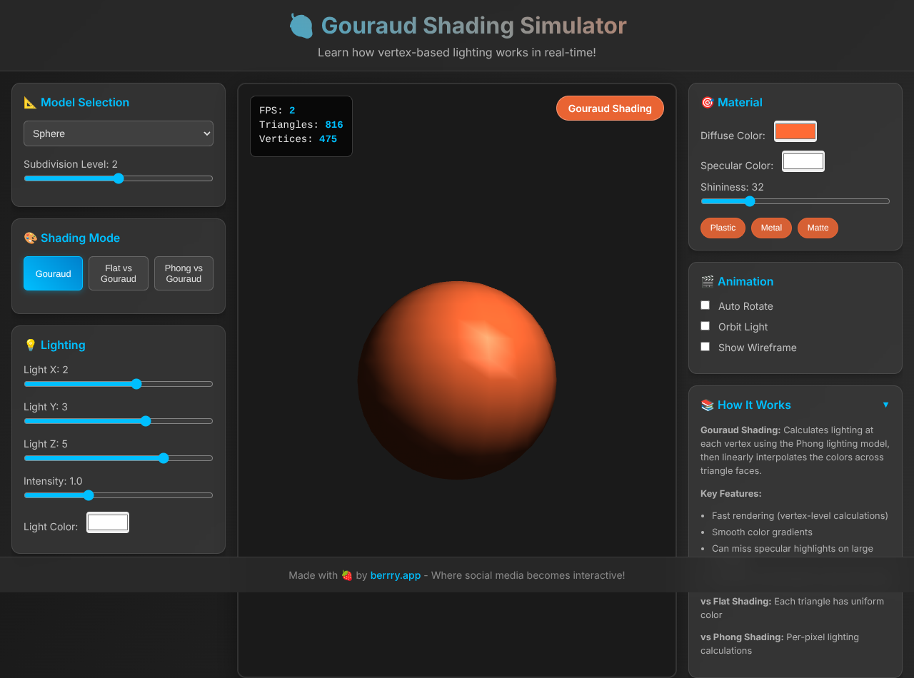 gouraud app