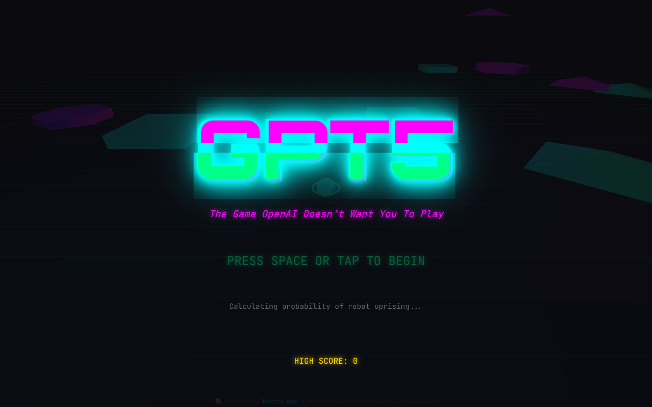 gpt5game app