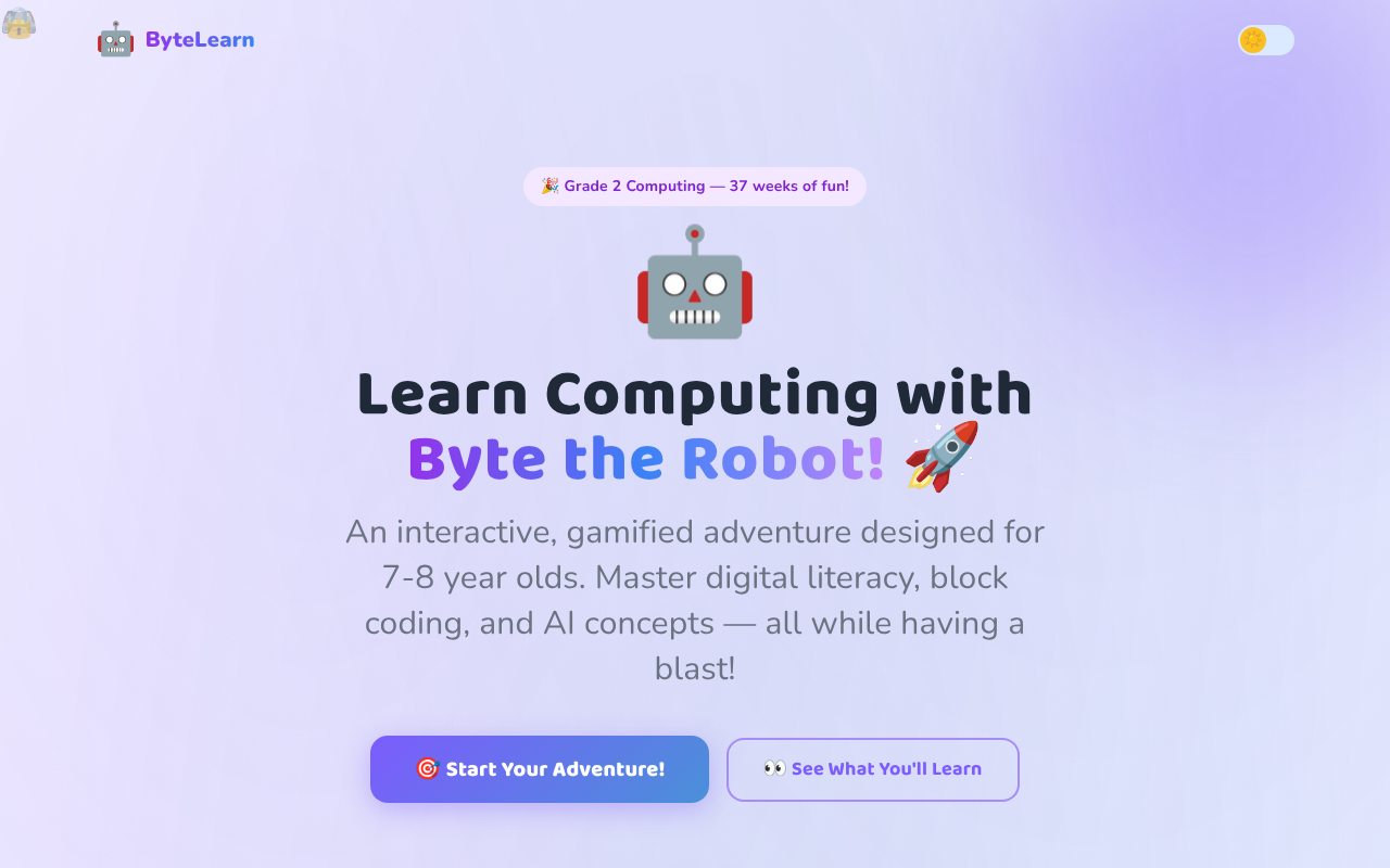 grade2computing app