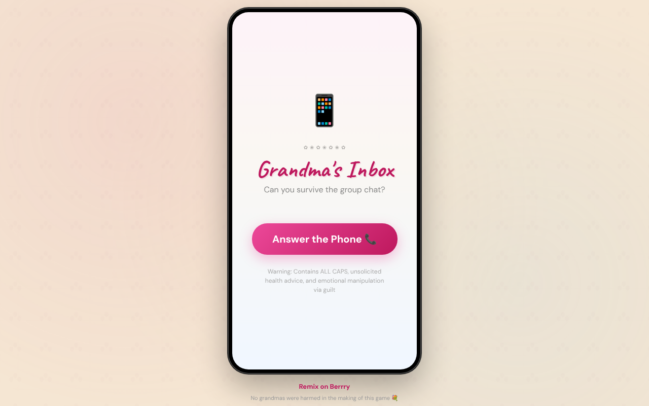 grandmas-inbox app