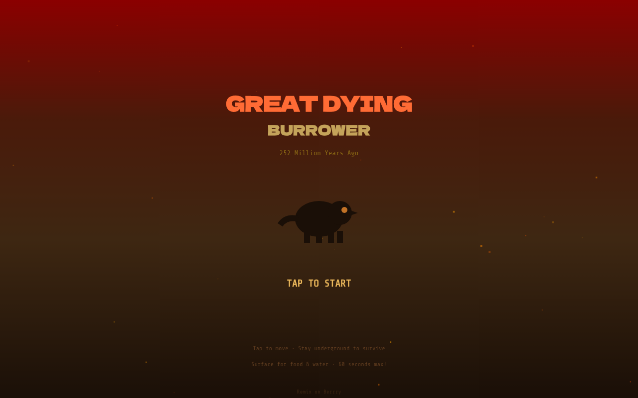 Great Dying: Burrower screenshot