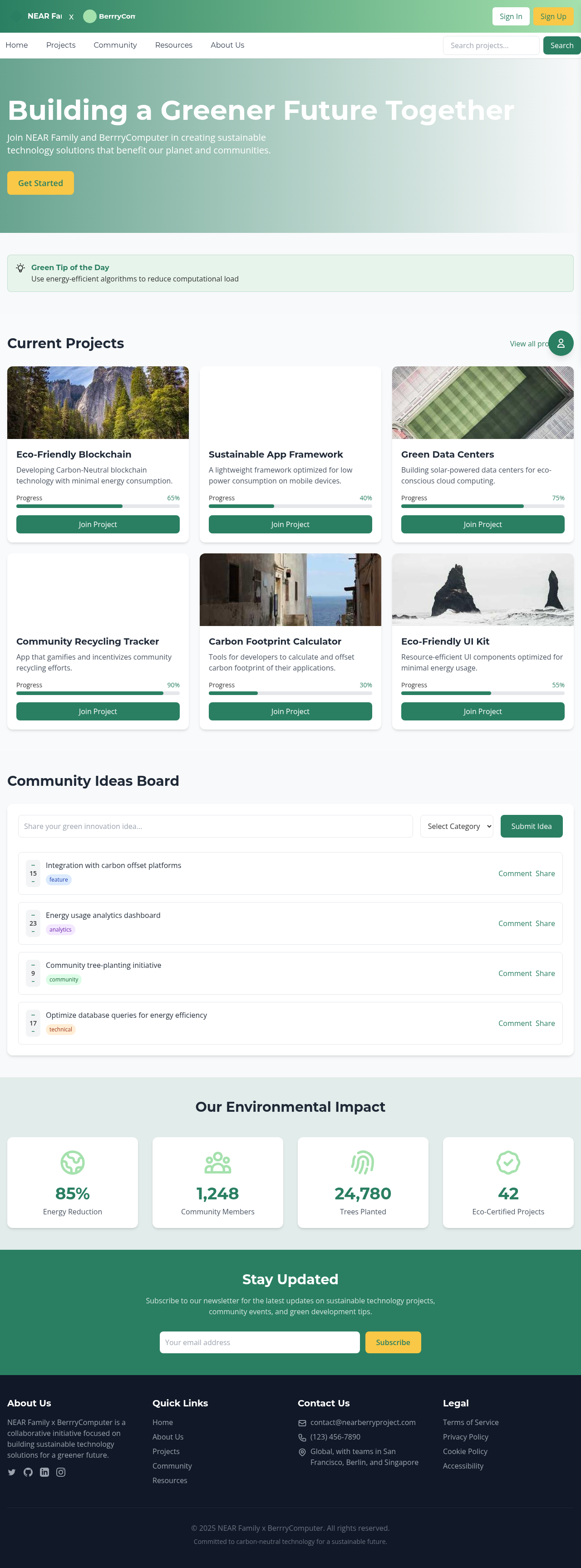 greencollab app