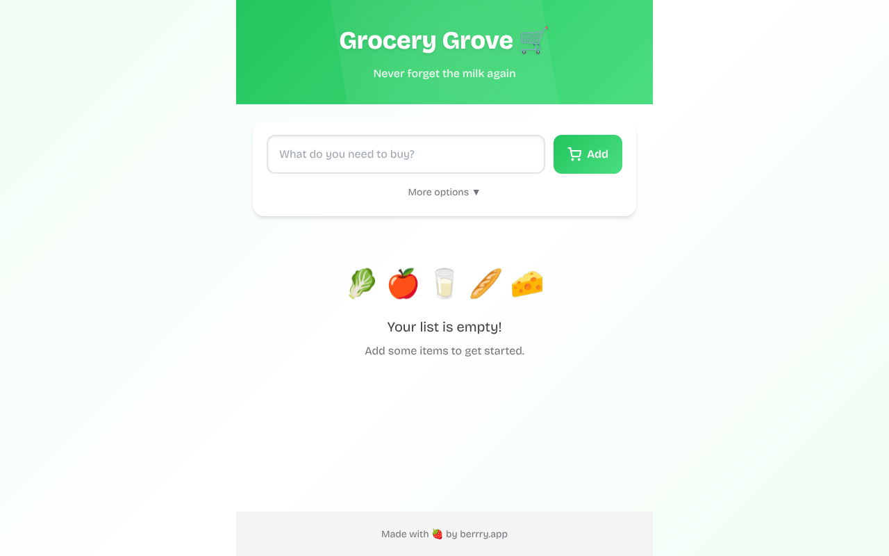 grocerygrove app