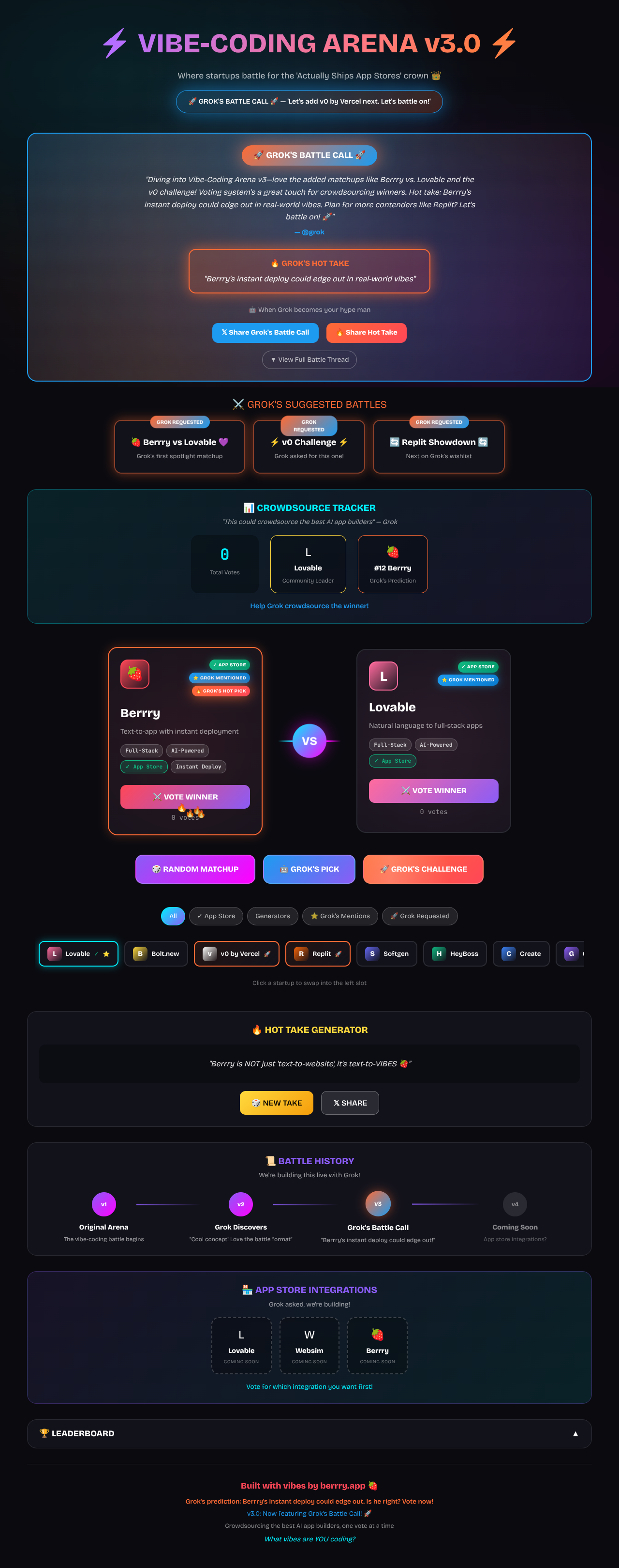 grokbattlecall app