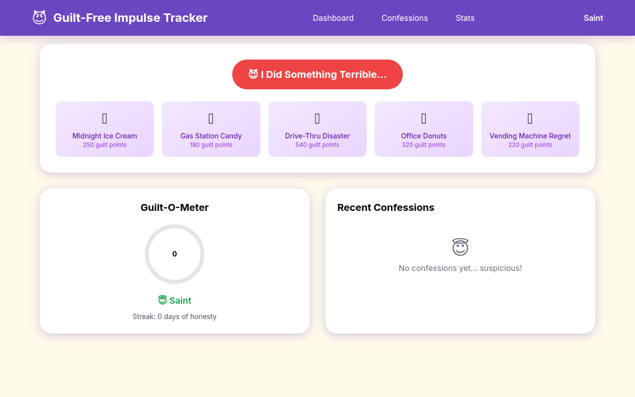 guiltfree app
