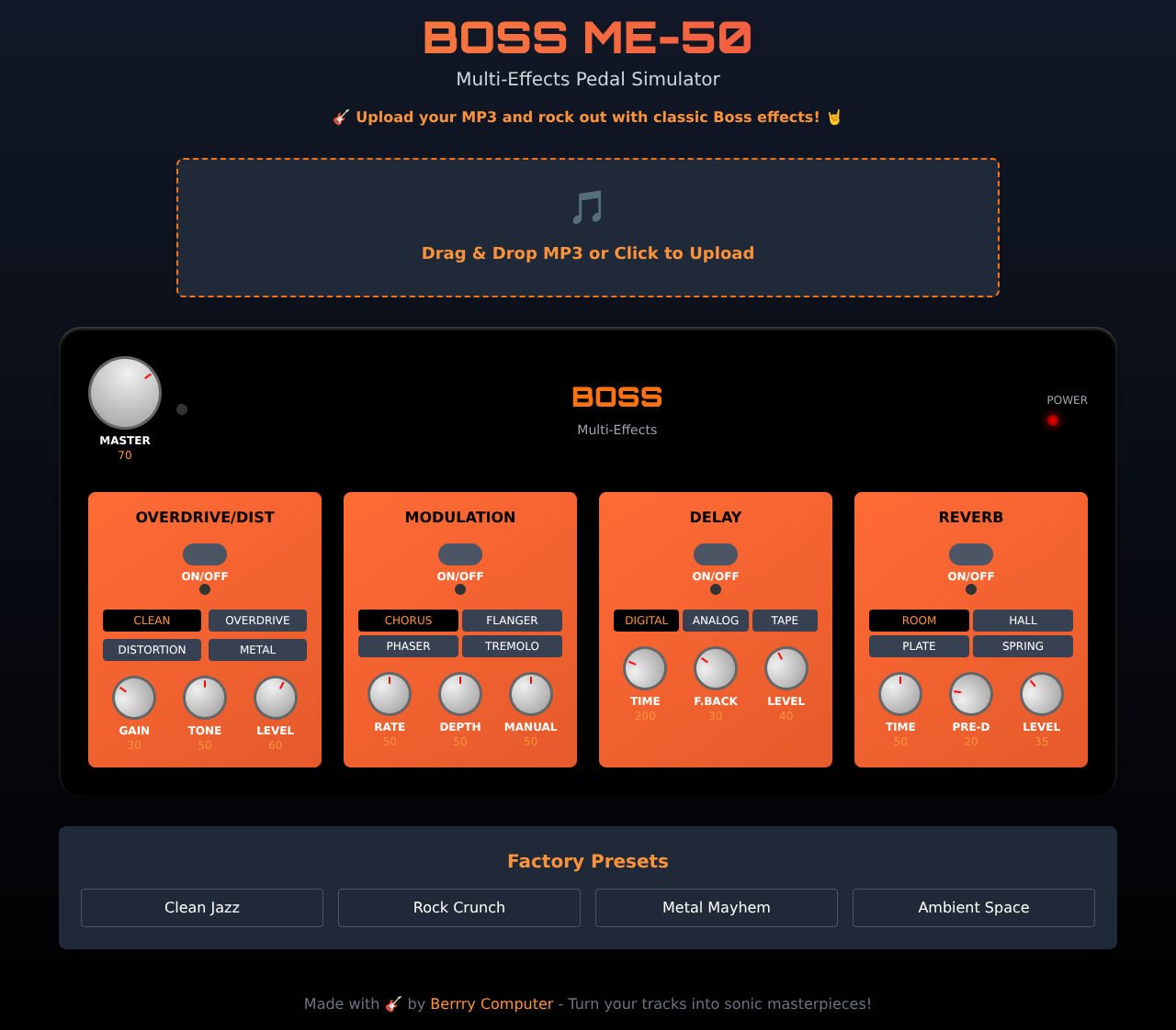 guitarpedal app