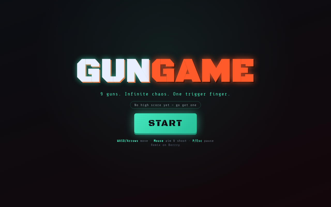 gun-game-fast-paced app